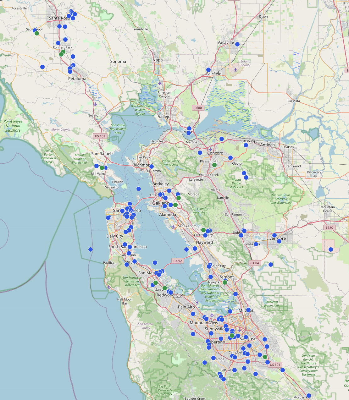 The node map